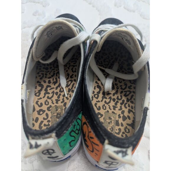 Custom Keds Triple Up Platform Sneakers Punk/Grunge Art Women’s 8 - Picture 10 of 12